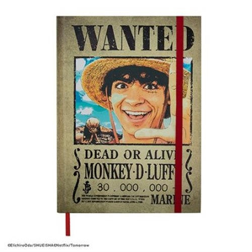 CR5191 - ONE PIECE - QUADERNO - LUFFY WANTED