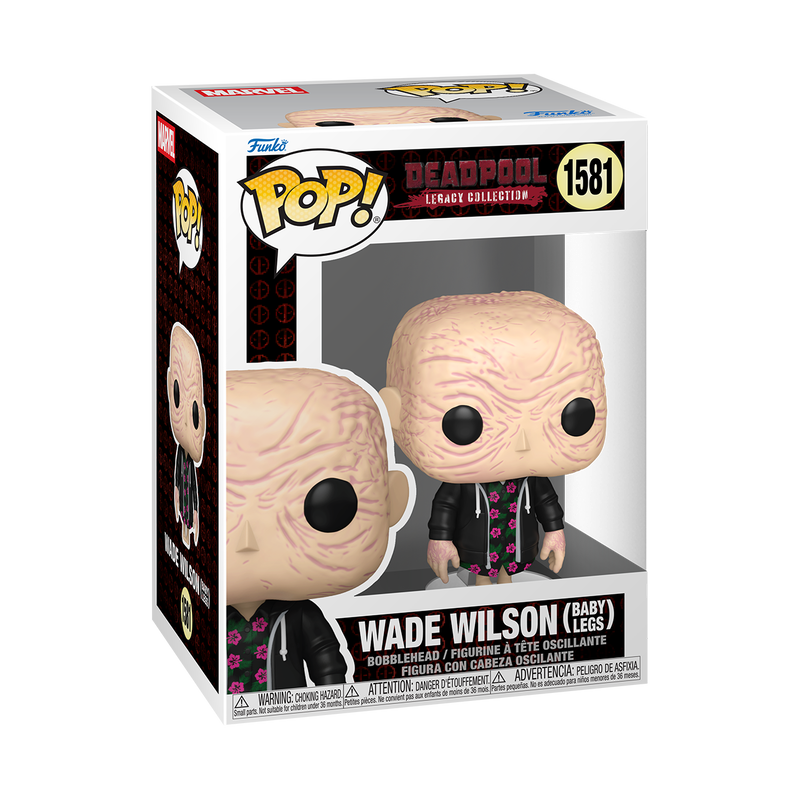 DEADPOOL 2 - POP FUNKO VINYL FIGURE 1581 WADE WILSON (BABY LEGS) 9CM