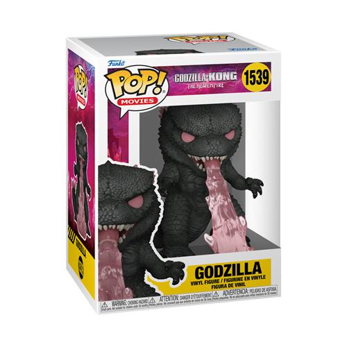 GODZILLA VS KING KONG - POP FUNKO VINYL FIGURE 1539 GODZILLA W/HEAT-RAY 9CM