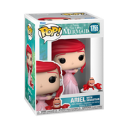LITTLE MERMAID S3 - POP FUNKO VINYL FIGURE 1755 ARIEL WITH SEBASTIAN 9CM