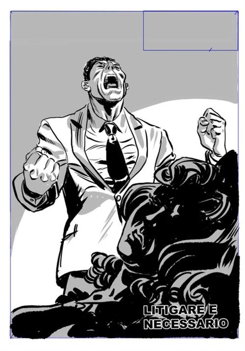 DON CAMILLO A FUMETTI - LITIGARE E' NECESSARIO