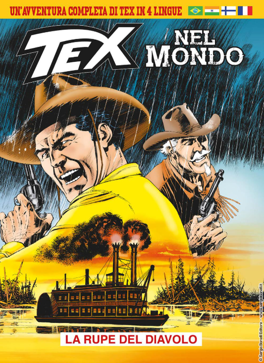 TEX 714 - LA RUPE DEL DIAVOLO - VARIANT LUCCA 2025 NEL MONDO