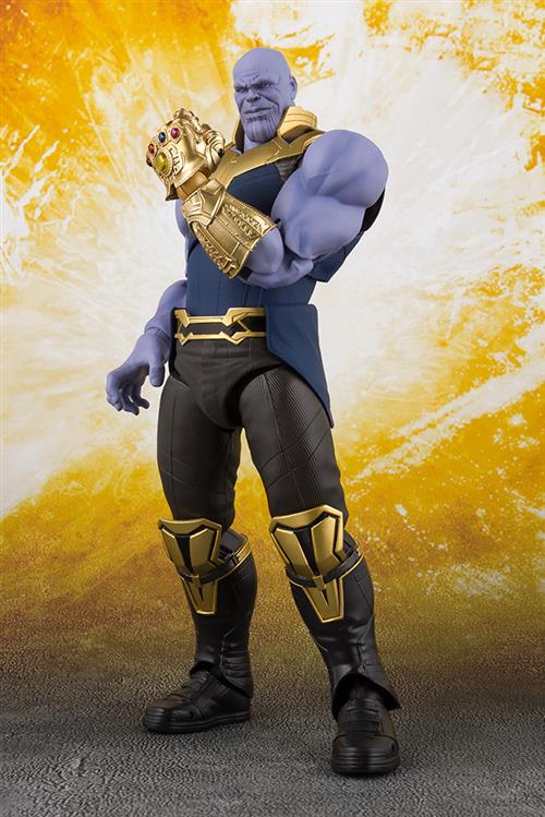 60688 - AVENGERS INFINITY WAR - SH FIGUARTS - THANOS 19CM (RISTAMPA)