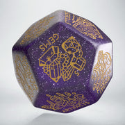12VTRG02 - TREASURE GENERATOR DIE: SHIMMERING PURPLE&GOLD