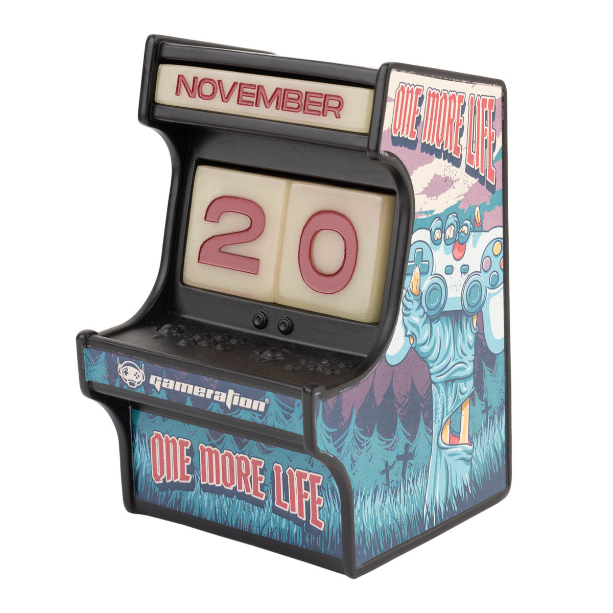 CP3D07 - GAMERATION - CALENDARIO PERPETUO 3D - ARCADE