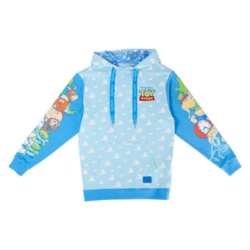DISNEY - PIXAR - TOY STORY - FELPA CON CAPPUCCIO - GOOD VS BADDIES M