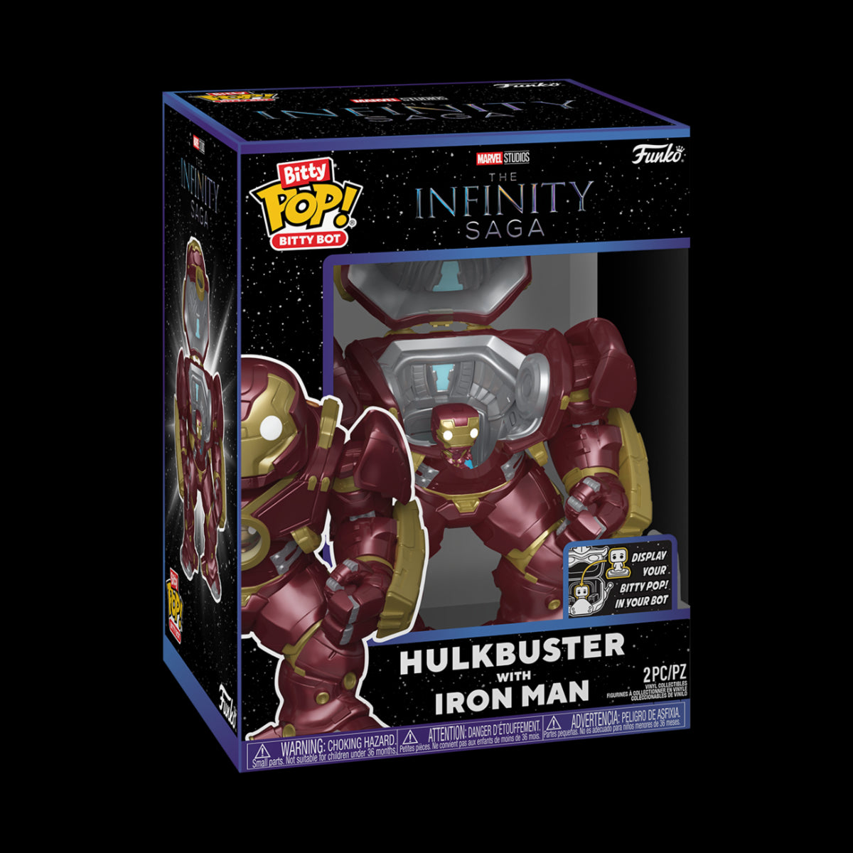 83645 - MARVEL - FUNKO BITTY BOTS VINYL FIGURE - HULBUSTER 12CM