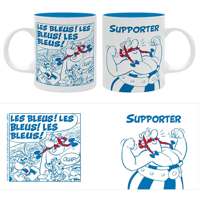 TGGMUG258 - ASTERIX - MUG 320ML - FOOTBALL - SUPPORTER