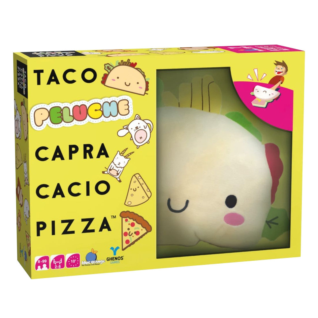 TACO PELUCHE - GATTO CAPRA CACIO PIZZA