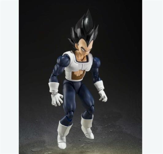 100481 - DRAGON BALL - SH FIGURE - VEGETA OL BATTLE CLOTHES - ACTION FIGURE 14CM