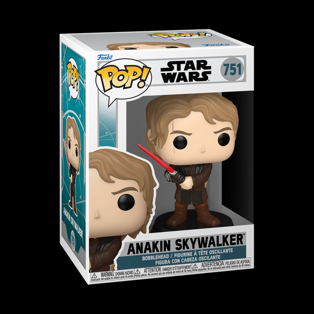 STAR WARS: AHSOKA - POP FUNKO VINYL FIGURE 751 ANAKIN SKYWALKER 9CM