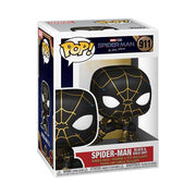 MARVEL SPIDER-MAN: NO WAY HOME - POP FUNKO VINYL FIGURE 911 SPIDER-MAN (BLACK & GOLD SUIT) 9CM