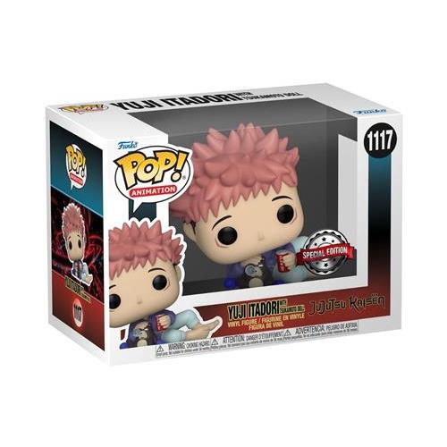 JUJUTSU KAISEN - POP FUNKO VINYL FIGURE 1117 ITADORI W/TSUKAMOTO DOLL 9CM