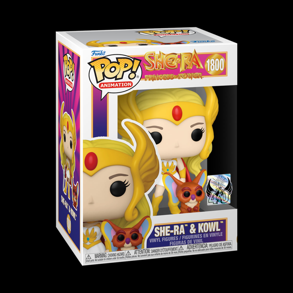 SHE-RA - POP & BUDDY FUNKO VINYL FIGURE 1800 SHE-RA W/ KOWL 9CM