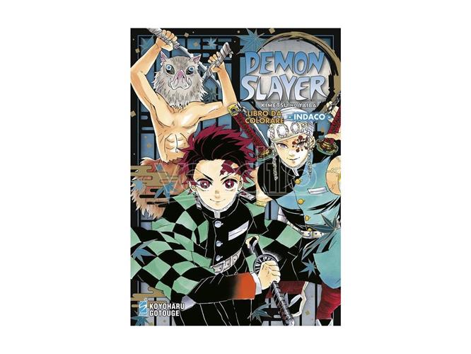 DEMON SLAYER - LIBRO DA COLORARE - INDACO VOL.4