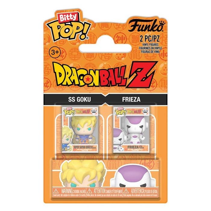 88927 - DRAGON BALL Z - POP FUNKO BITTY VINYL FIGURE - 2-PACK GOKU & FREIZA