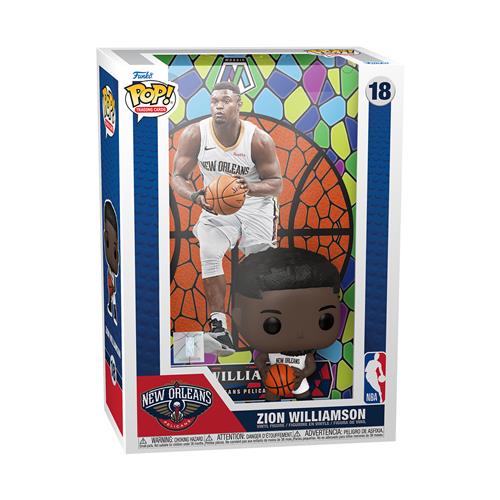 NBA - POP FUNKO TRADING CARDS 18 ZION WILLIAMSON (MOSAIC)
