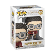 HARRY POTTER: PRISONER OF AZKABAN - POP FUNKO VINYL FIGURE 165 HARRY W/BROOM (QUIDDITCH) 9CM