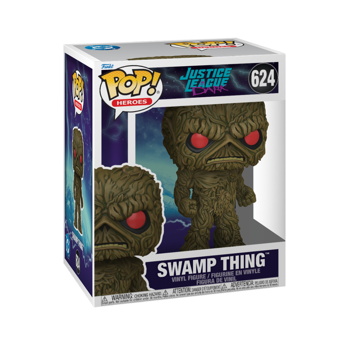 JUSTICE LEAGUE DARK - POP FUNKO SUPER VINYL FIGURE 624 SWAMP THING 15CM