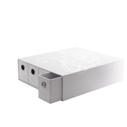 AT-33704 - PORTACARTE ORIZZONTALE CON 4 CASSETTI - FORTRESS BIANCO