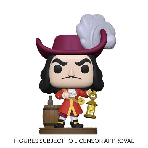 DISNEY: VILLAINS - POP FUNKO VINYL FIGURE 1081 CAPTAIN HOOK 9CM