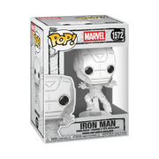 MARVEL - POP FUNKO VINYL FIGURE 1572 IRON MAN (SKETCHED) 9CM