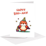 BIGLIETTO AUGURI - BA17 - KAWAII BIRD-AAY