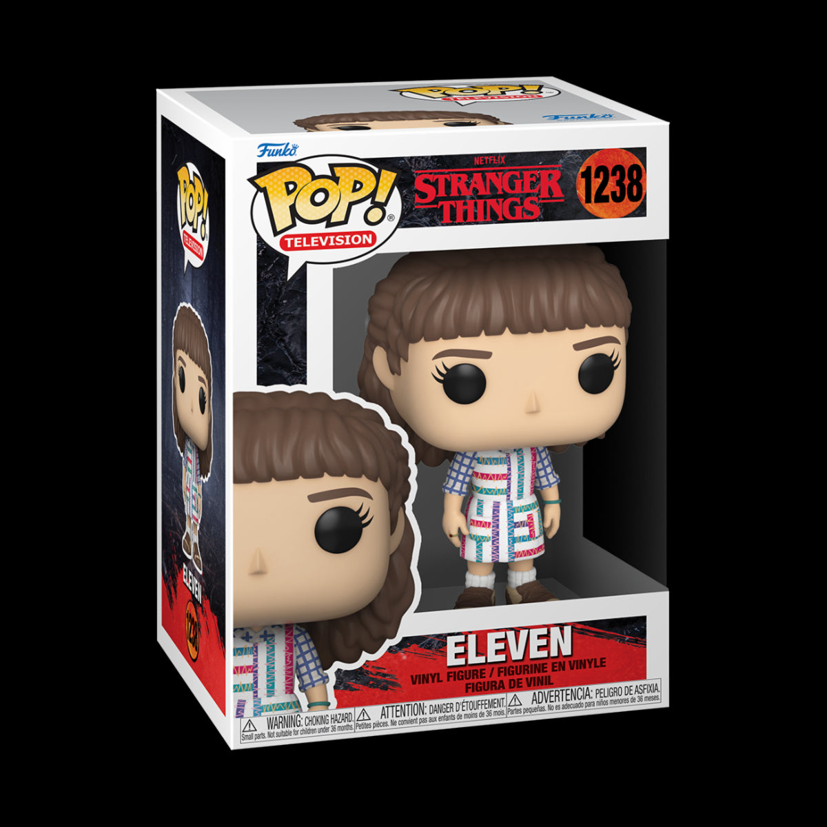 STRANGER THINGS - POP FUNKO VINYL FIGURE 1238 ELEVEN 9CM