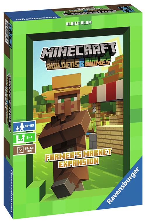 MINECRAFT - BUILDERS & BIOMES - FARMERS' MARKET - ESPANSIONE