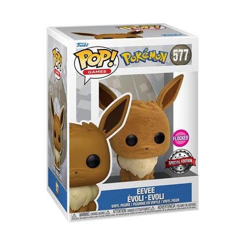 POKEMON - POP FUNKO VINYL FIGURE 577 EEVEE (EMEA)(FL) 9CM