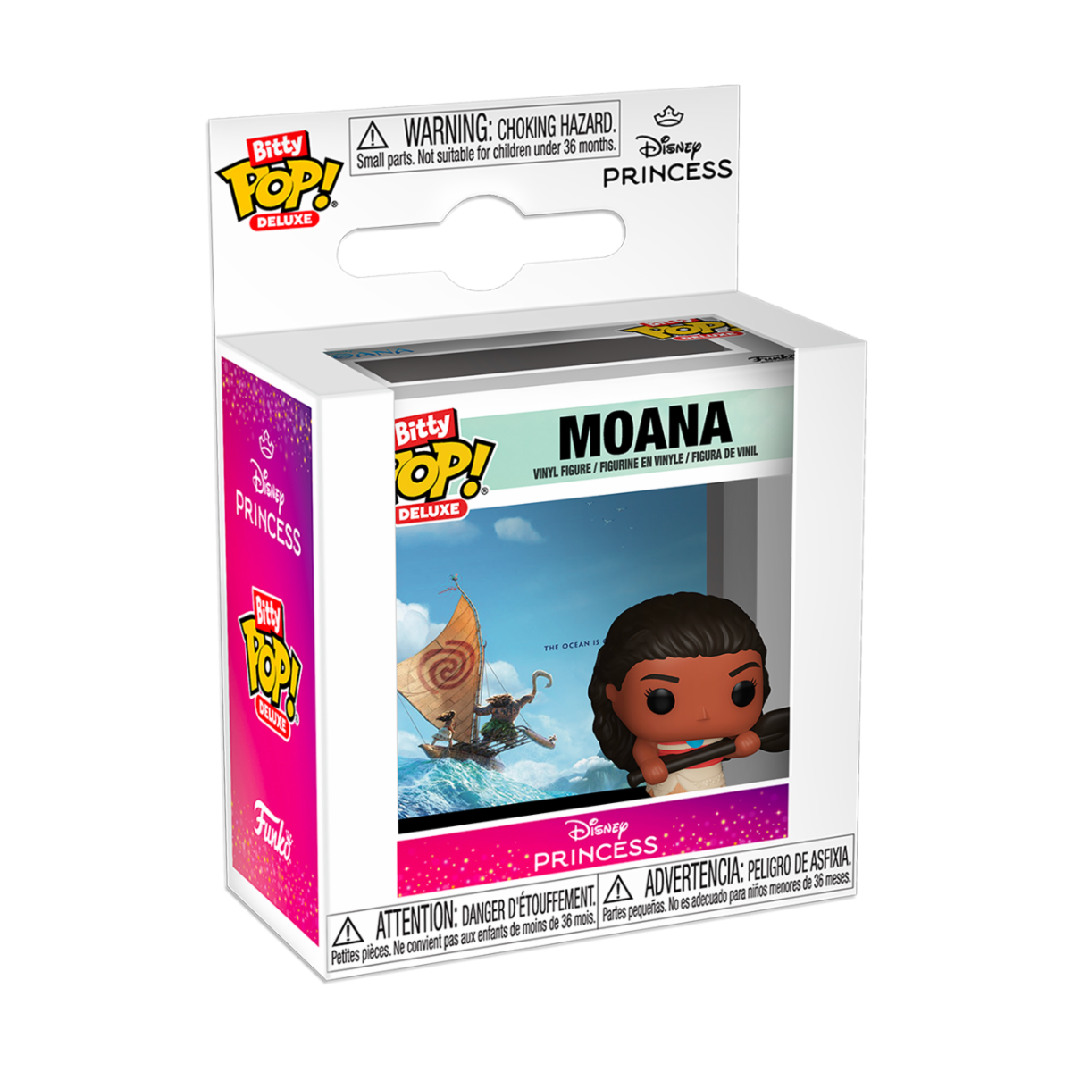 85687 - DISNEY: MOANA - POP FUNKO BITTY DELUXE VINYL FIGURE - MOANA SHIP W/M