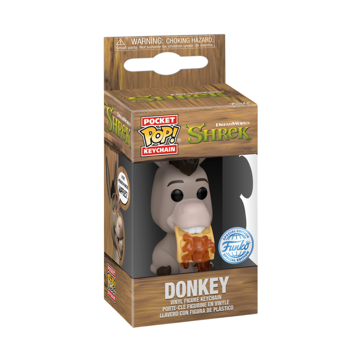 DREAMWORKS: 30TH ANNIVERSARY - SHREK - KEYCHAIN - DONKEY 4CM