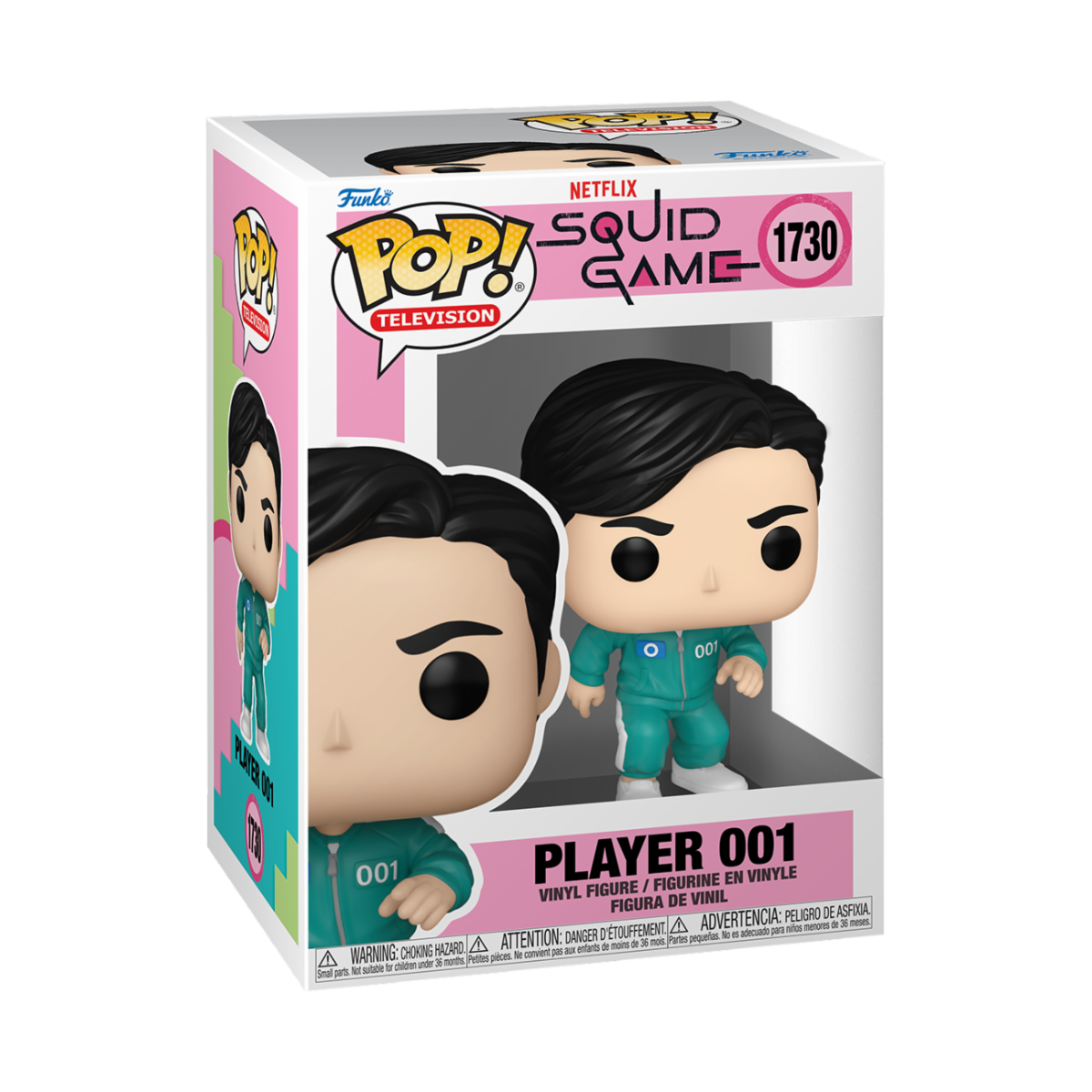 SQUID GAME S3 - POP FUNKO VINYL FIGURE 1730 PLAYER 001 9CM