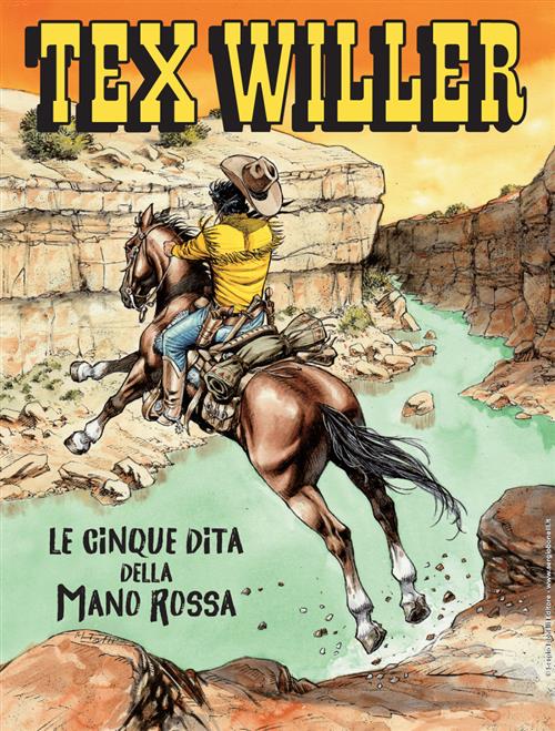 TEX WILLER 64 - LE CINQUE DITA DELLA MANO ROSSA
