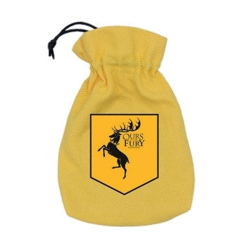 GOT/POU/00190166/2025/4/W - GAME OF THRONES - BARATHEON DICE POUCH