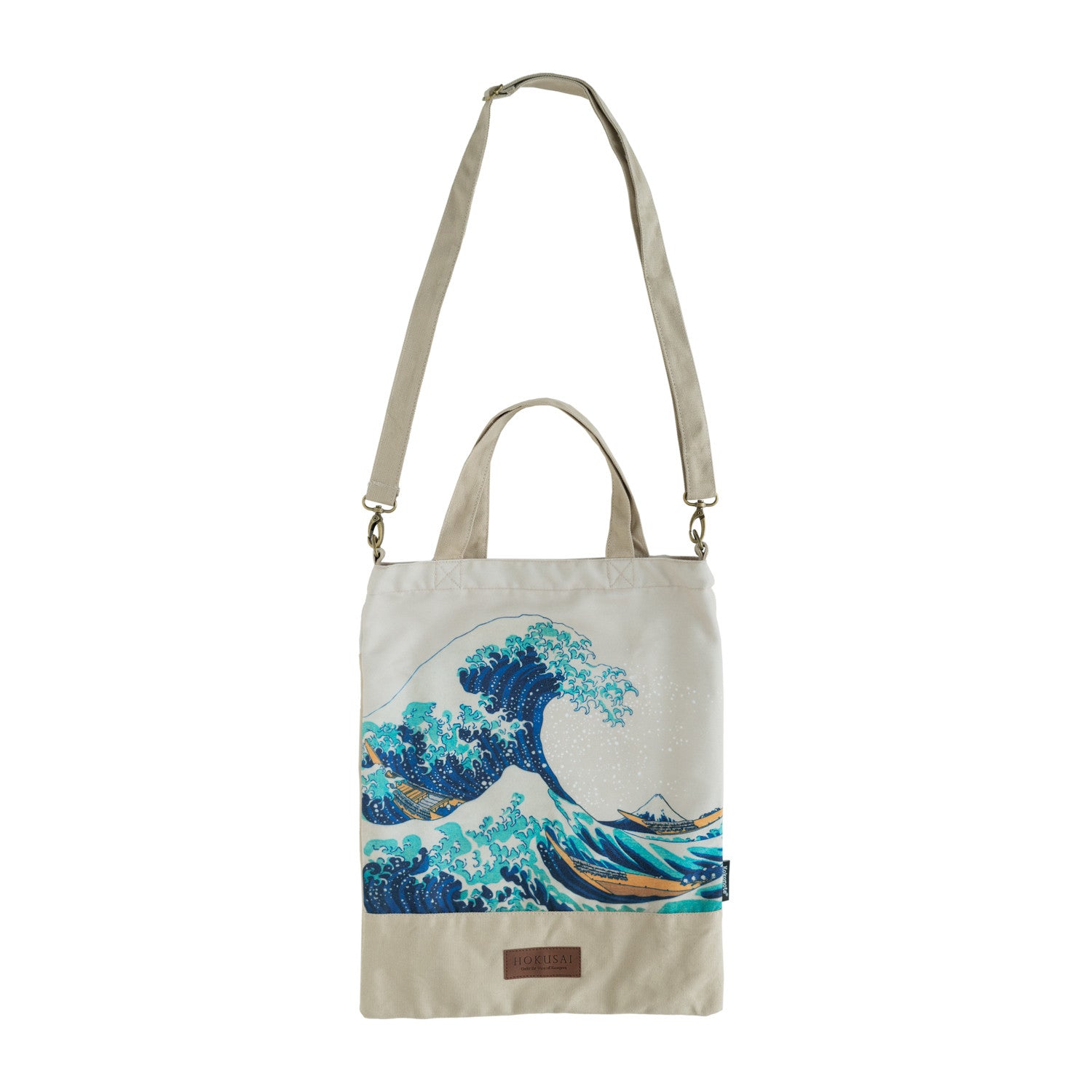 MARE0195 - HOKUSAI - TOTE BAG - LA GRANDE ONDA DI KANAGAWA