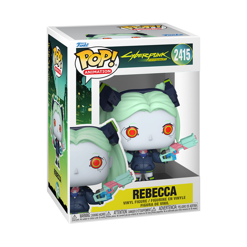 CYBERPUNK EDGERUNNERS S1 - POP FUNKO VINYL FIGURE 2415 REBECCA 9CM