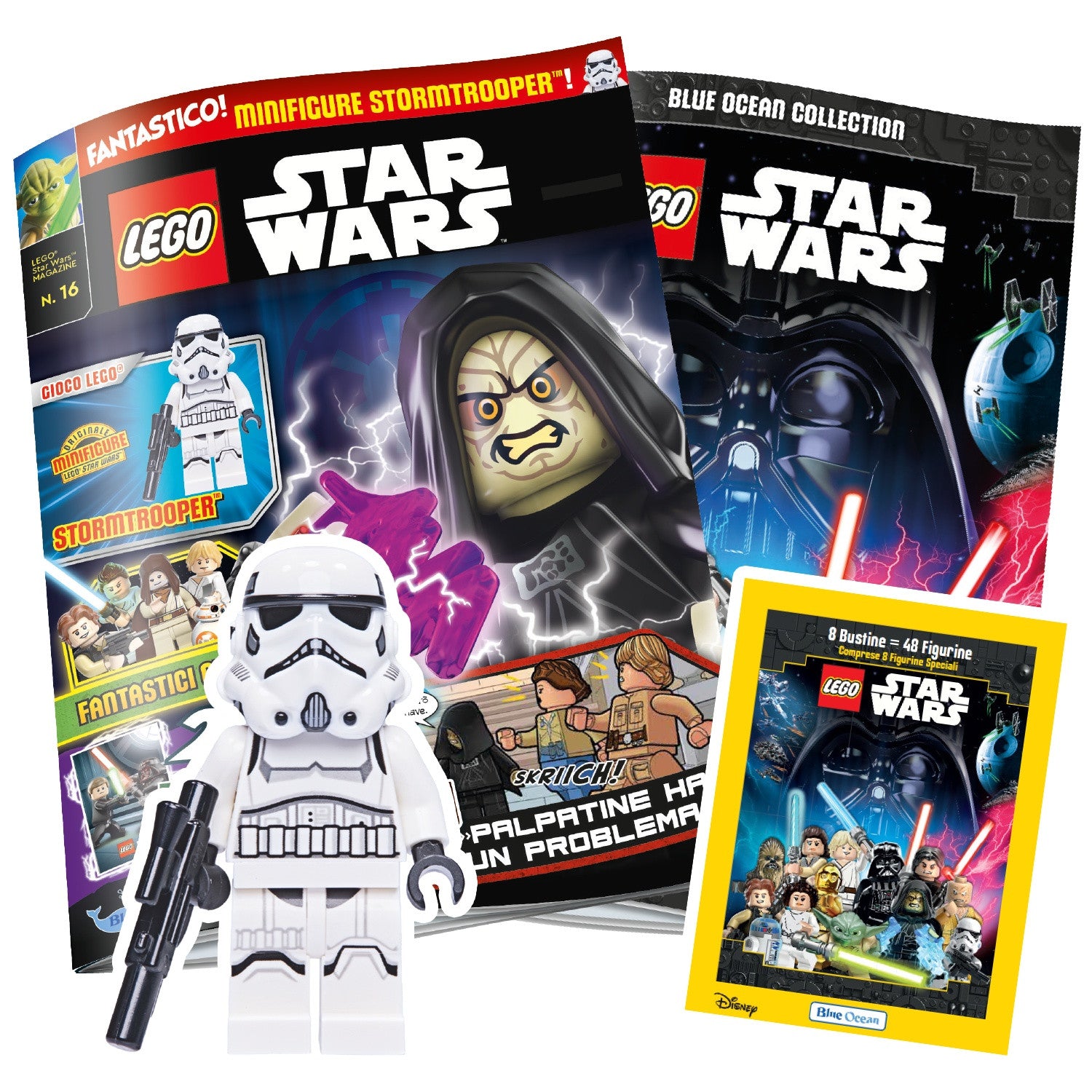 LEGO STAR WARS N. 16 - STORMTROOPER + ALBUM
