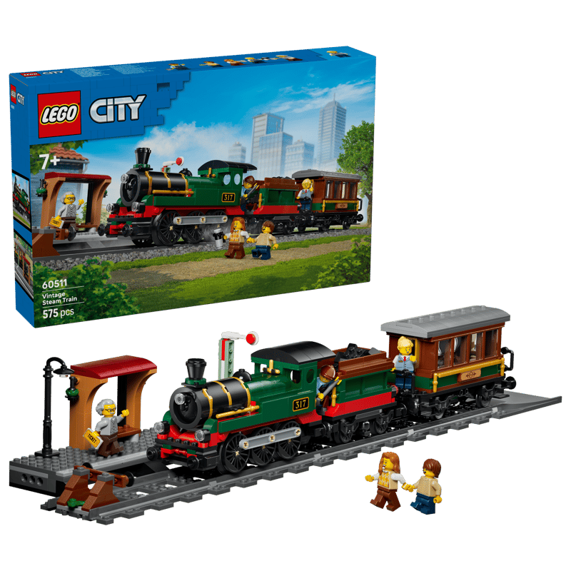 60511 - CITY TRAINS - TRENO A VAPORE VINTAGE
