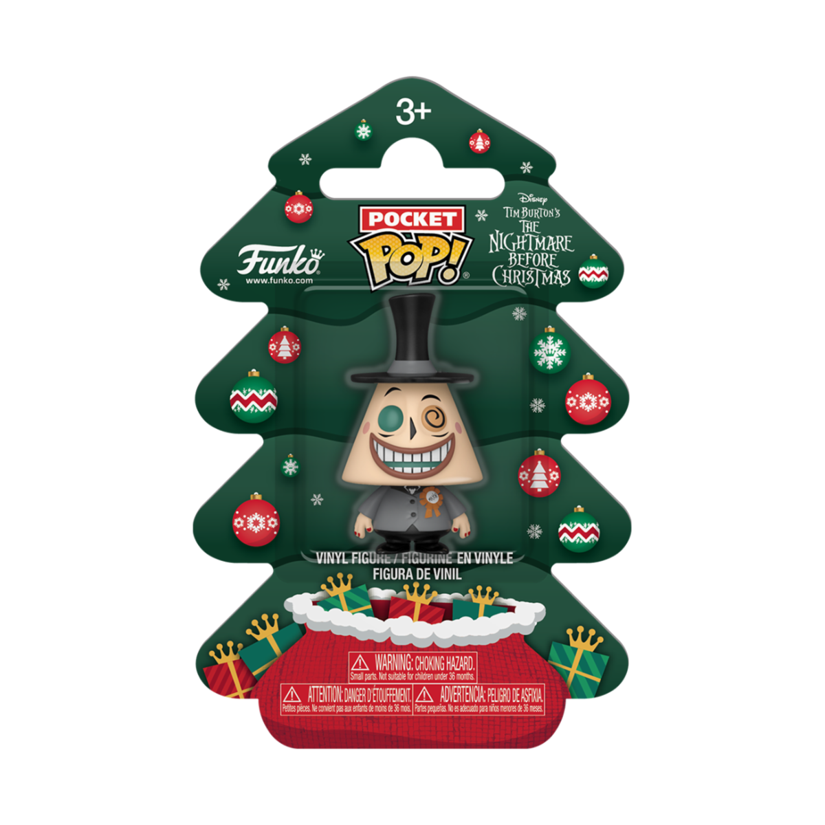 NIGHTMARE BEFORE CHRISTMAS - POKET POP FUNKO VINYL FIGURE - MAYOR 4CM