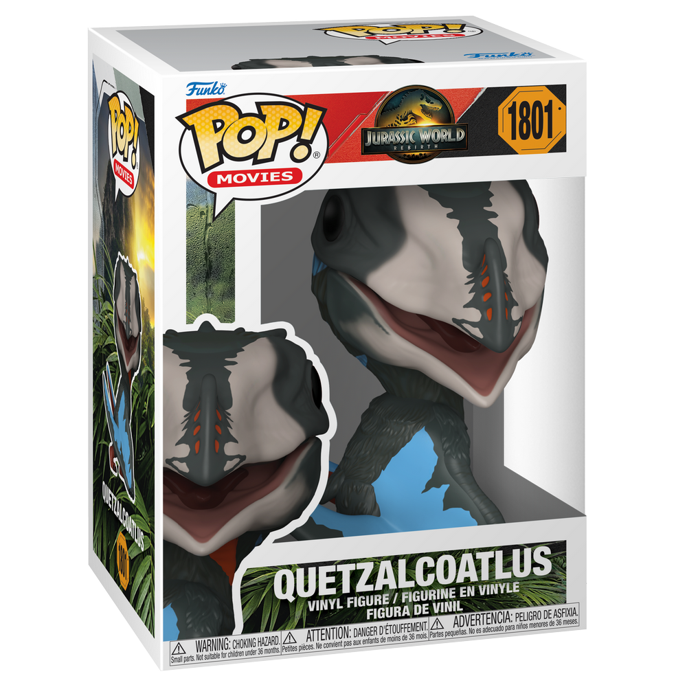 JURASSIC WORLD: REBIRTH - POP FUNKO VINYL FIGURE 1801 QUETZALCOATLUS 9CM