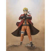 98707 - NARUTO SHIPPUDEN - SH FIGUARTS - NARUTO UZUMAKI SAGE MODE SAVIOR OF KONOHA - STATUA 14CM