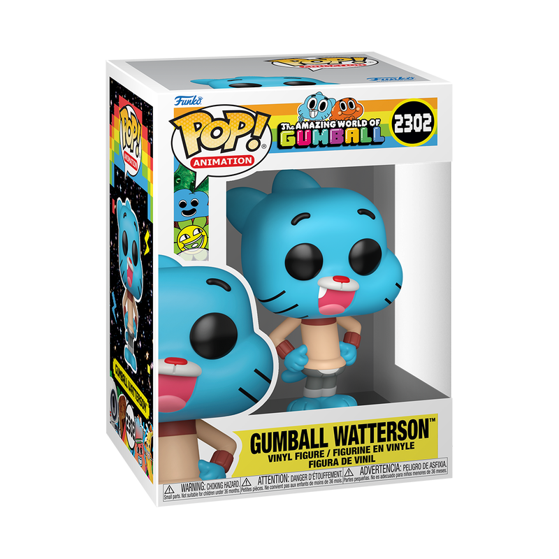 THE AMAZING WORLD OF GUMBALL - POP FUNKO VINYL FIGURE 2302 GUMBALL WATTERSON 9CM