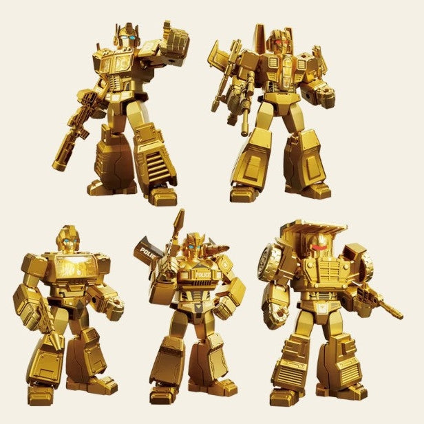 TRANSFORMERS - 2025 X YEARLY EDITION VERSION - THE GOLDEN LAGOON DEFENCE - MODEL KIT