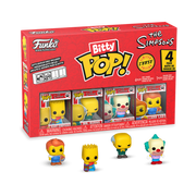 85707 - THE SIMPSONS - POP FUNKO BITTY VINYL FIGURE - BART (4PK)