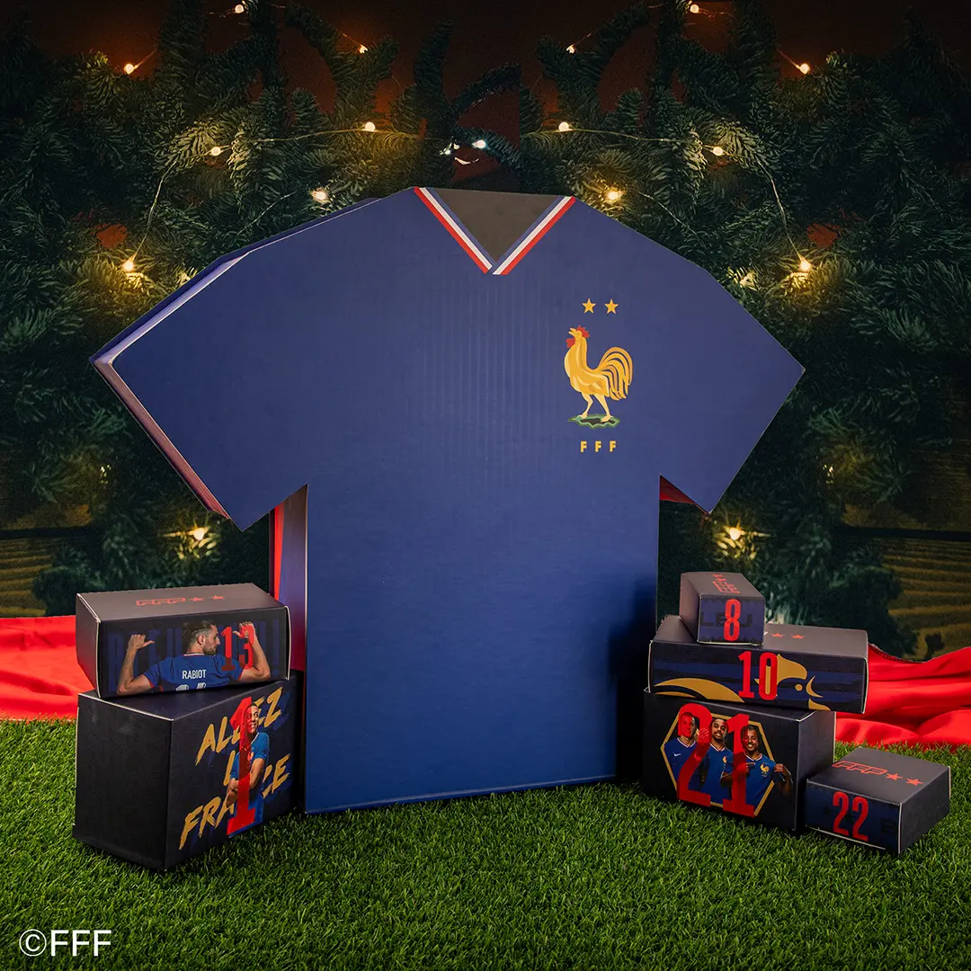 CR7103 - CALENDARIO DELL'AVVENTO DELUXE 2025 - FRANCE FOOTBALL