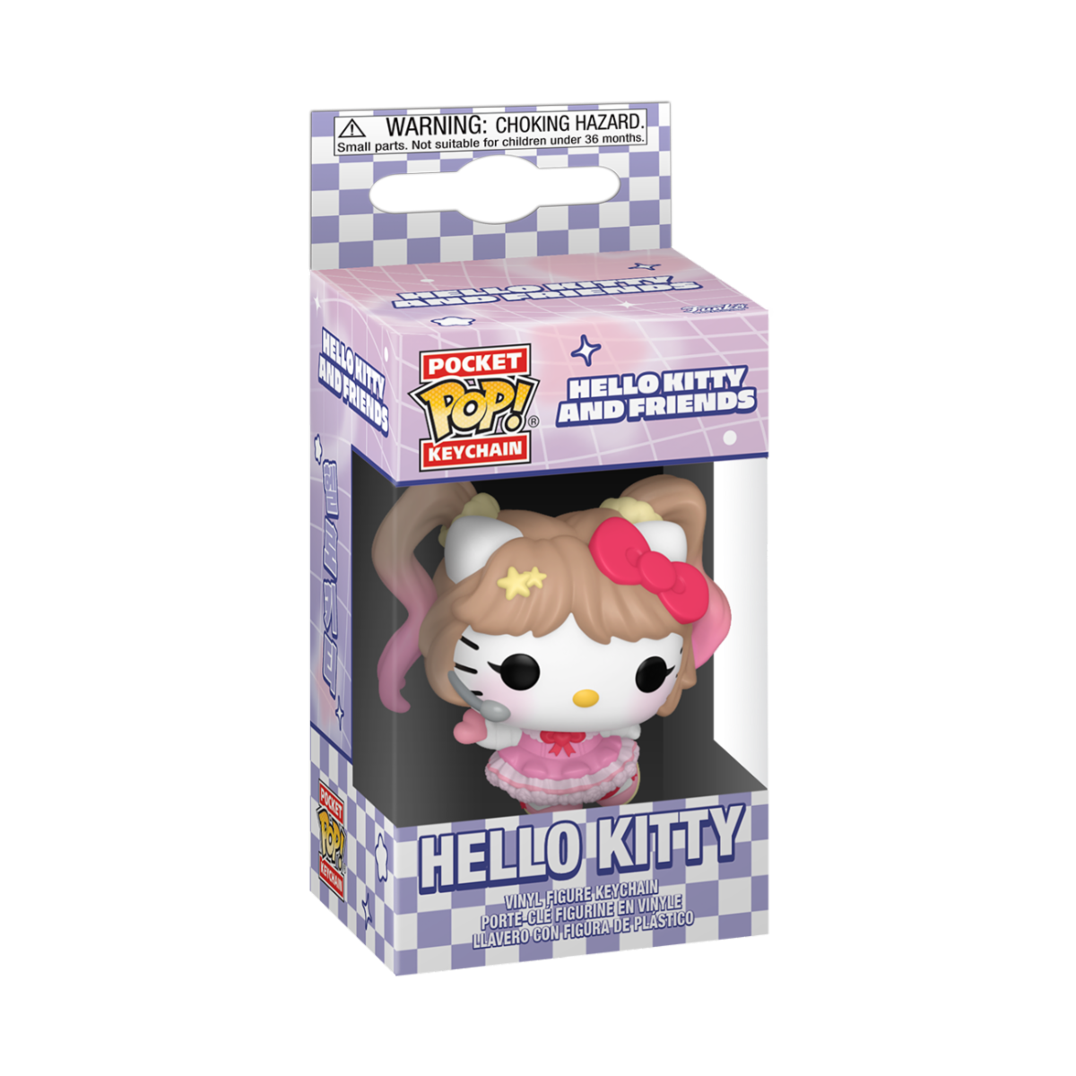 HELLO KITTY S8 - POP KEYCHAIN - HELLO KITTY KPOP 4CM