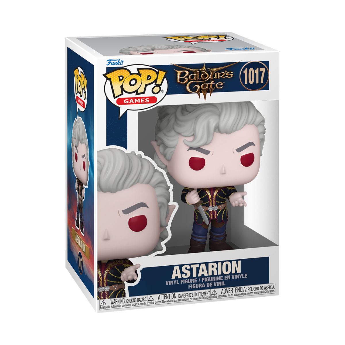 BALDUR'S GATE 3 - POP FUNKO VINYL FIGURE 1017 ASTARION REGULAR 9CM