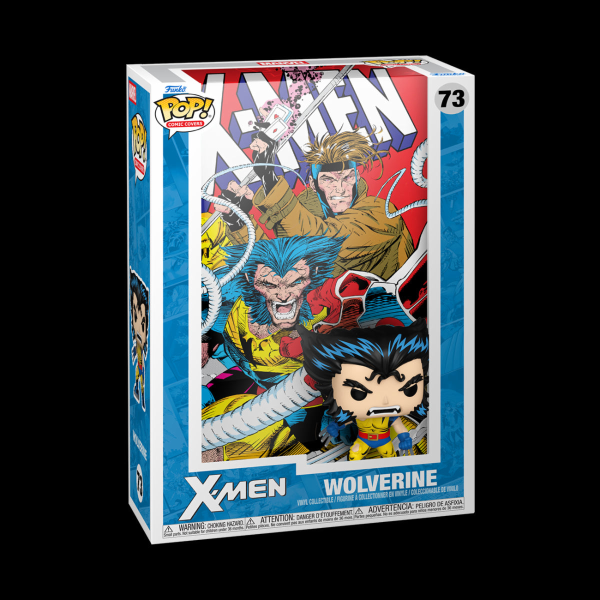 MARVEL: X-MEN - POP FUNKO COMIC COVERS VINYL FIGURE 73 WOLVERINE 9CM