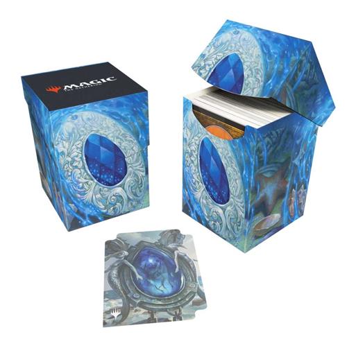 38414 - PORTA MAZZO - 100 + DECK BOX - MAGIC: THE GATHERING - MODERN HORIZON 3 - BLUE
